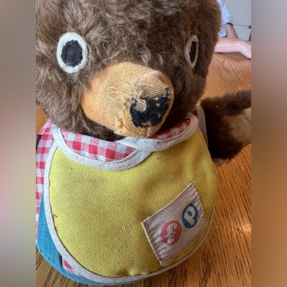 VINTAGE 1973 Fisher Price Roly Poly Baby Cub Toy - Picture 5 of 7